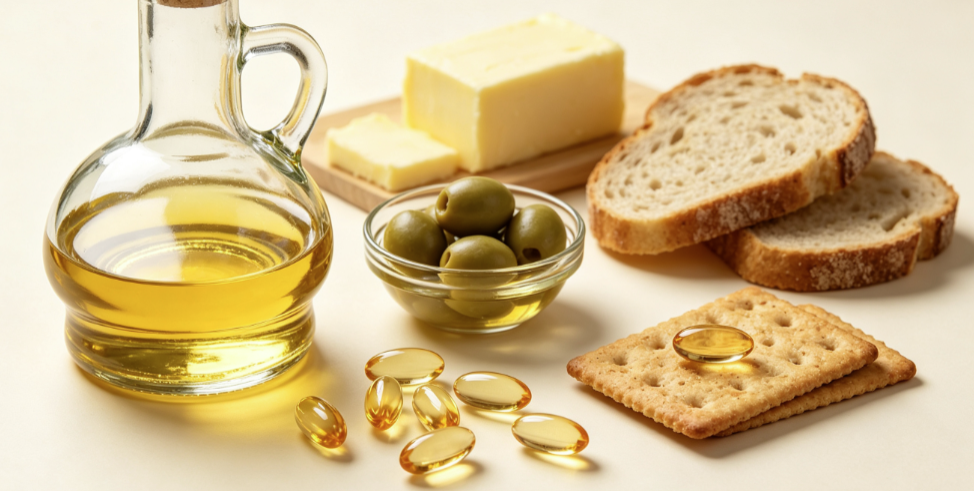 Palmitato di ascorbile per applicazioni antiossidanti negli alimenti e per la stabilit&agrave; degli oli